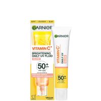 garnier vitamin c daily uv brightening fluid glow spf 50 40ml