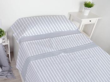 Sábanas nuvola stripes con goma perimetral