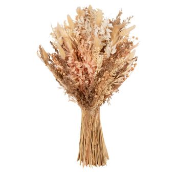 Ramo de flores secas beige
