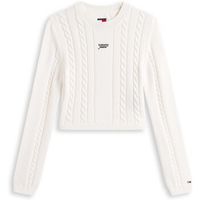 tommy jeans jersey tjw cable script swe para mujer