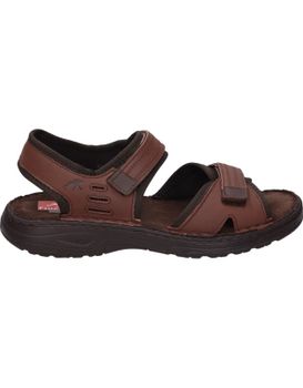 Sandalias Para Hombre Plana Fluchos F2197 En Marrón 40
