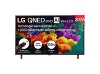 tv qned mini led 50 - lg 50qned85b6b uhd 4k procesador inteligente r8 ai processor 4k gen3 smart tv dvb-t2 h265 negro