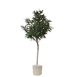 Selvavita Árbol Artificial Olivo 125 Cm Tronco Natural Realista