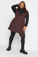 yours pichi granate estampado animal mujer curvy y tallas grandes limited collection