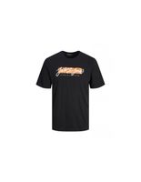 camiseta jack and jones tiley crew negro infantil