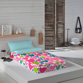 ICEHOME Saco Nórdico Infantil 100% Algodón | Con o Sin Relleno | Cama 90 con Cremallera