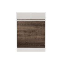 mesa de comedor plegable de madera bracked - 70 x 15 x 96 cm - beige
