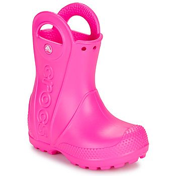 Crocs Botas de agua Handle It Rain Boot T para niña