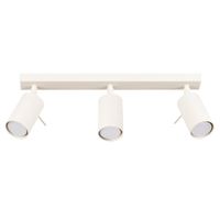 lampara de techo beige acero alt 45 cm