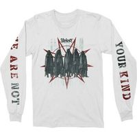 slipknot camiseta manga larga shrouded group para hombre