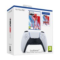 sony dualsense ps5  juego nba 2k22 edicion estandar  lote jumpstart nba 2k22