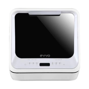 Cecotec EVVO Lavavajillas Mini D Trip - Pequeño tamaño Porttil Sin instalación 2 Cubiertos 6 programas