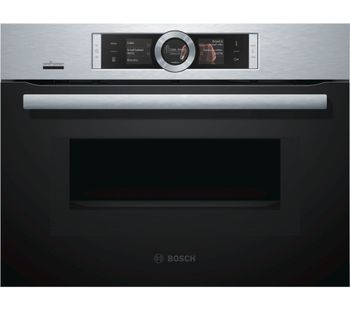 BOSCH CMG676BS6B Built-in Smart Combination Microwave - Stainless Steel, Stainless Steel