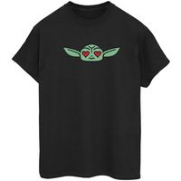 disney camiseta manga larga the mandalorian para mujer