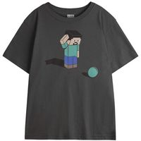 minecraft tops y camisetas ns7651 para nina