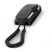 gigaset desk 200 telefono fijo analogico negro