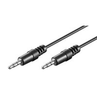 goobay cable de audio hq jack 35mm machomacho 60cm negro