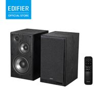edifier r2750db mkii altavoces de estanteria activos de 3 vias y 144w rms hi-res inalambricos ldac bluetooth 60 hdmi earc opticos coaxiales woofer de 7 tweeter de seda aplicacion connex