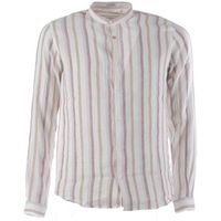 sl56 camisa manga larga berenice collo coreana lino para hombre