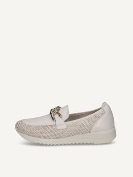 CAPRICE Slipper, white, made of Leather and synthetic, Size 40