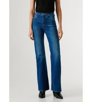 pepe jeans para mujer pl20508054ua jeans flare willa azul 2930 casual algodon denim