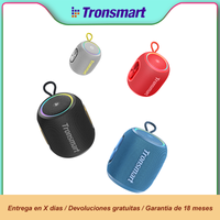 tronsmart altavoz bluetooth t8 mini con audio de 360 grados 20 horas de reproduccion resistente al agua ipx7 control por aplicacion para camping