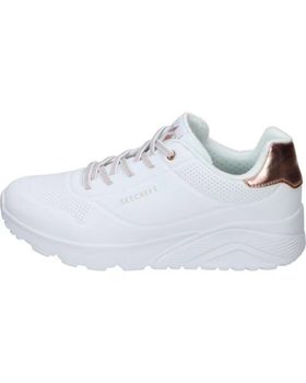 de SKECHERS 310384L-WHT UNO LITE-METALLIC MODE WHITE