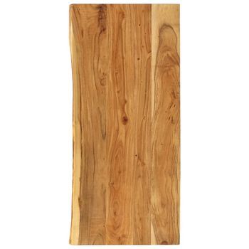 Encimera Para Armario Tocador Madera Maciza Acacia 114x52x4 Cm Cfw44040