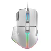 mars gaming mm-xt raton gaming rgb ergonomico con reposa pulgar 12800dpi switches huano blanco