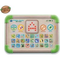 tableta educativa abc nature - juguete de madera fsc baby