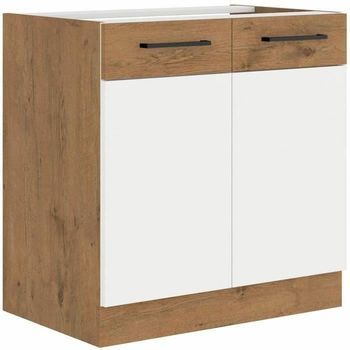 Mueble Para Fregadero Blanco 80 Cm 80 X 52 X 82 Cm