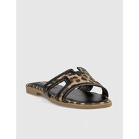kamome trends sandalias sandalia dina leopardo para mujer