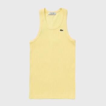 Lacoste Tops y Camisetas Slim Fit Cotton Tank Top para mujer