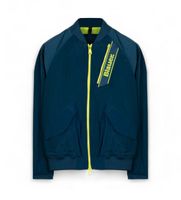 blauer para hombre 24sbluc01092 chaqueta giubbini corti foderato marino l azul casual algodon