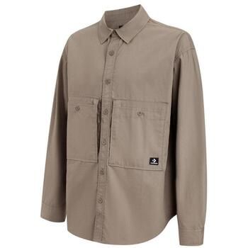 Converse Camisa manga larga Wordmark Utility para hombre