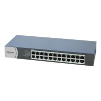 switch hikvision ds-3e0524r-o no administrado 24 puertos gigabit ethernet montaje en rack