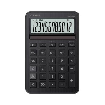 Calculadora Casio MS-200DQ Escritorio 12 dígitos Batería/Solar Negro
