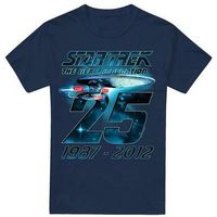 star trek camiseta enterprise 25 para hombre