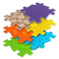 promo orthopedic sensory floor mat 6 pieces baby set soft a mfk-023