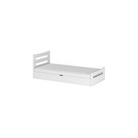 cama individual nela 90x200 blanco