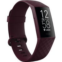 fitbit charge 4 fitness tracker - rosewood universal