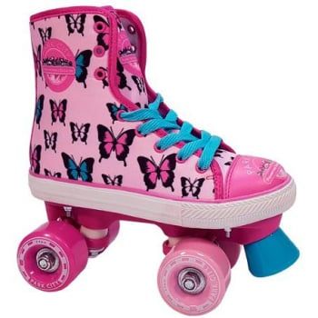 Patines Des Park City Quad Canvas Butterfly Talla 30 a 31