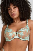 hunkemoller sujetador con aros sin relleno beatrice verde