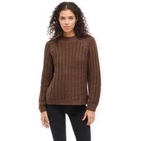 vila jersey kempke knit - pinecone para mujer