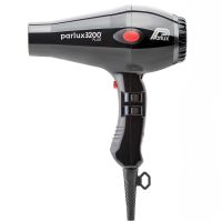parlux 3200 compact hair dryer - black