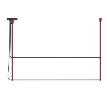 Lámpara colgante led rené horizontal duo