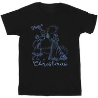 disney camiseta frozen magic christmas para nina