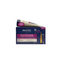 phyto paris phytocyane tratamiento anticaida mujer 12x5ml  champu regalo