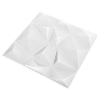 Paneles De Pared 48 Uds. 50 X 50 Cm Diamante Espuma Xps Vidaxl