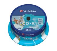 tambor 25 cd-r 700 verbatim 48x imp